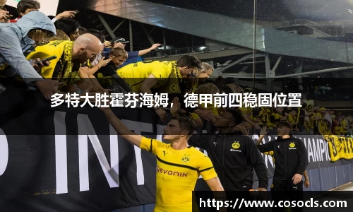 多特大胜霍芬海姆，德甲前四稳固位置